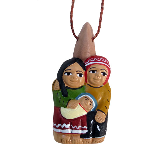 Holy Family Ornament Ma 682 - Partners For Just Trade