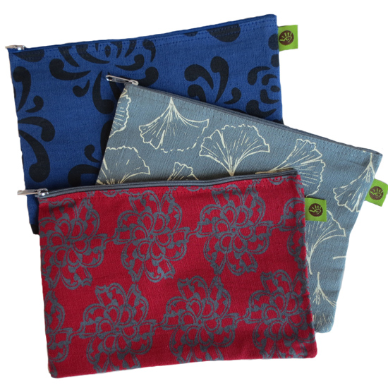 Fabric Zip Bag Medium Partners For Just Trade